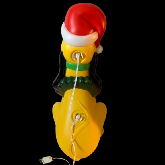 NWT. DISNEY Pluto with Santa Hat 24” Blowmold - Picture 3 of 4